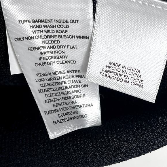 Rachel Roy Womens Odette Ribbed Sleeveless Blouse Size M‎ Black Stone Knit NWT - Picture 6 of 9